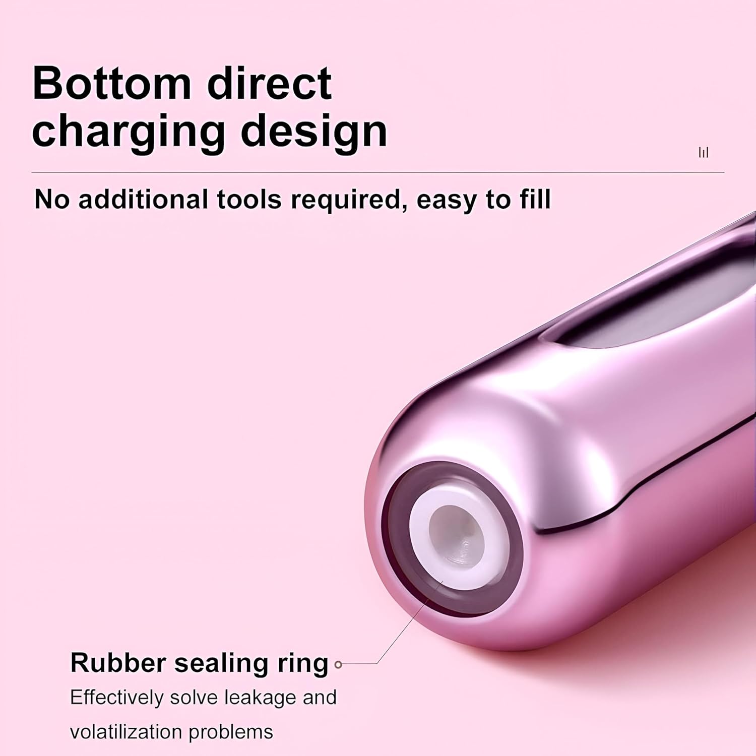 زجاجة بخاخ قابلة لإعادة الملء سهلة الحمل – سعة 8 مل