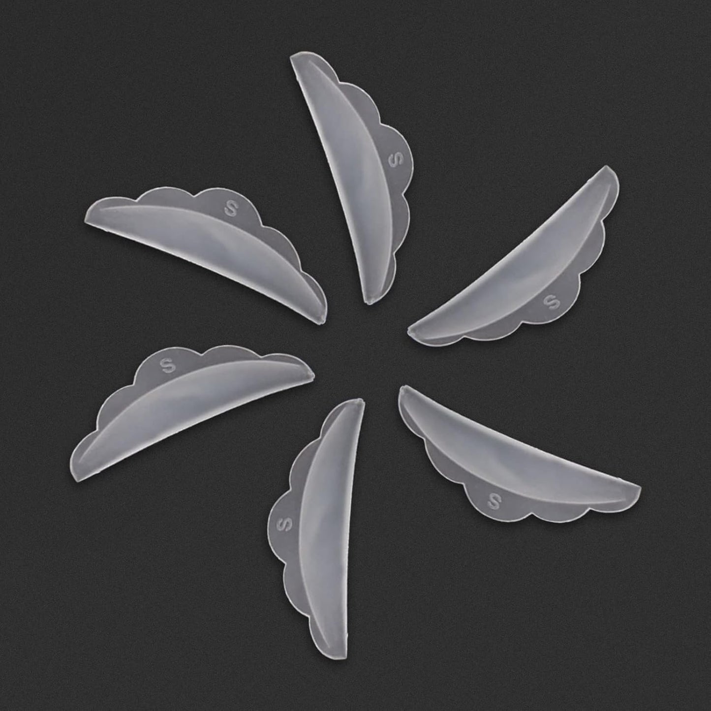 طقم ألواح سيليكون لرفع الرموش Libeauty – 6 قطع قابلة لإعادة الاستخدام