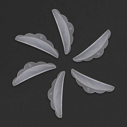 طقم ألواح سيليكون لرفع الرموش Libeauty – 6 قطع قابلة لإعادة الاستخدام