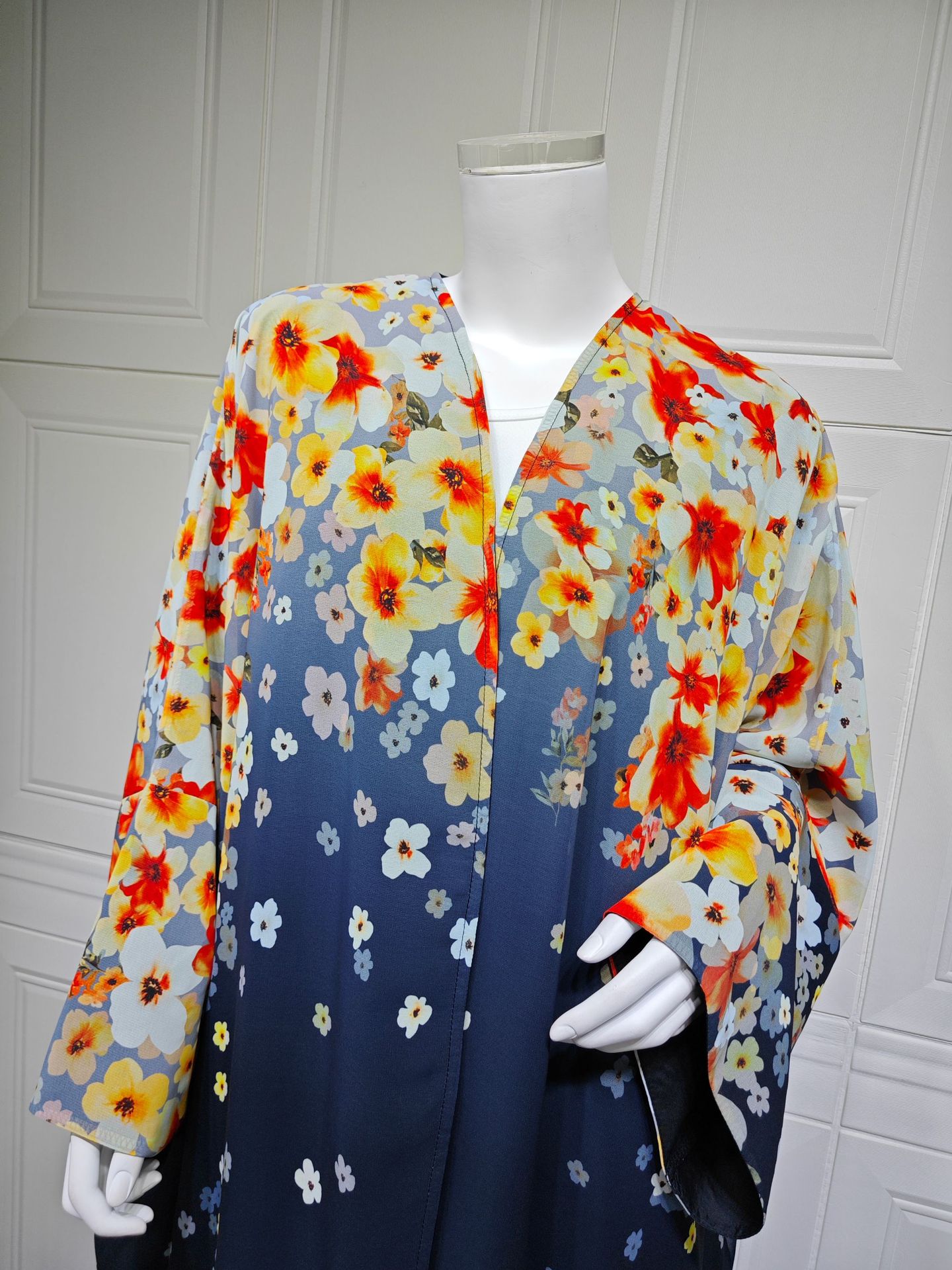 عباية صيفية مطبوعة محتشمة  Shein