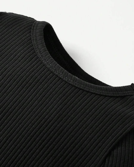 بيجامة أولادي ناعمة بلون موحد – 3 سنوات 👕👖