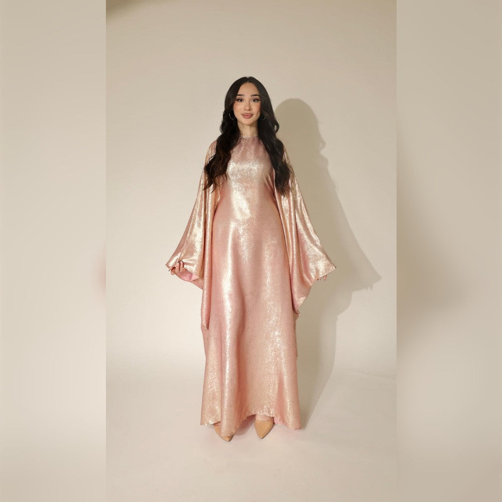 عباية تركية أنيقة بتصميم الفراشة من جنى