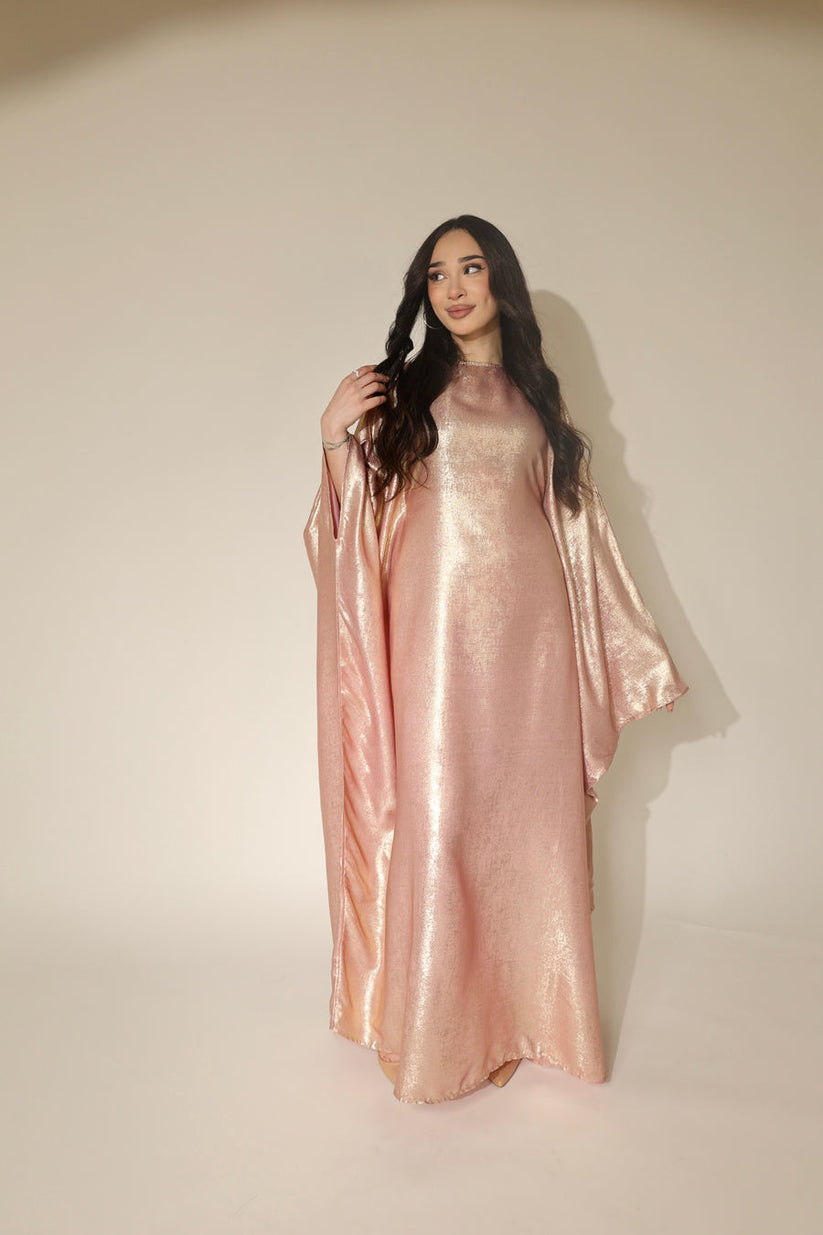 عباية تركية أنيقة بتصميم الفراشة من جنى