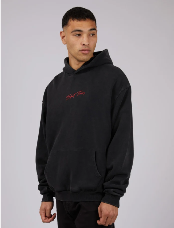 Manfinity VCAY Men Letter Graphic Kangaroo Pocket Hoodie