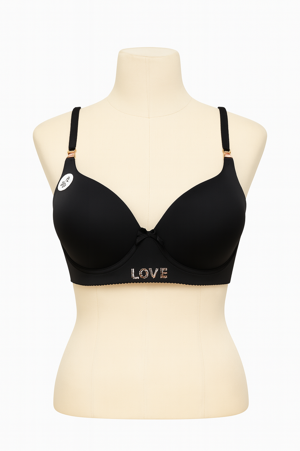 Simple solid color bras, padded bras, full cup