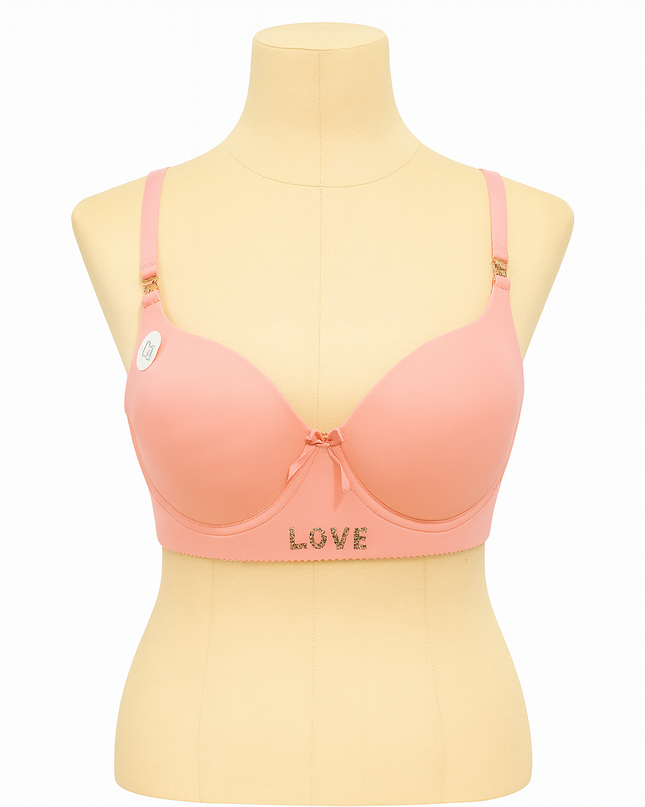 حمالة صدر مبطنة  بتصميم LOVE