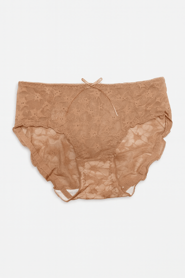 بانتي دانتيل بطبعة زهور – لانجيري أنثوي لتصميم جذّاب