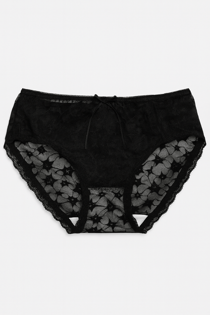 بانتي دانتيل بطبعة زهور – لانجيري أنثوي لتصميم جذّاب