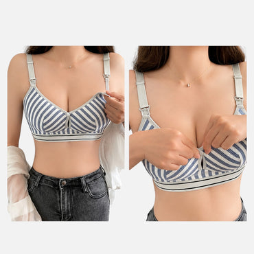 حماله صدر مريحة بدون سلك – حمالات قابلة للتعديل بتصميم مخطط عصري