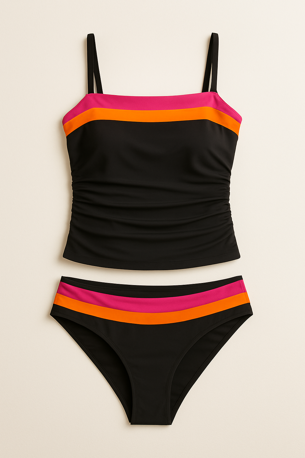 Swim Vicky Women's Tankini Swimsuit Set, Suitable for Summer Beach Holiday