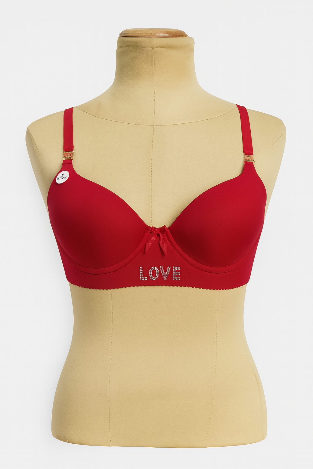 حمالة صدر مبطنة  بتصميم LOVE