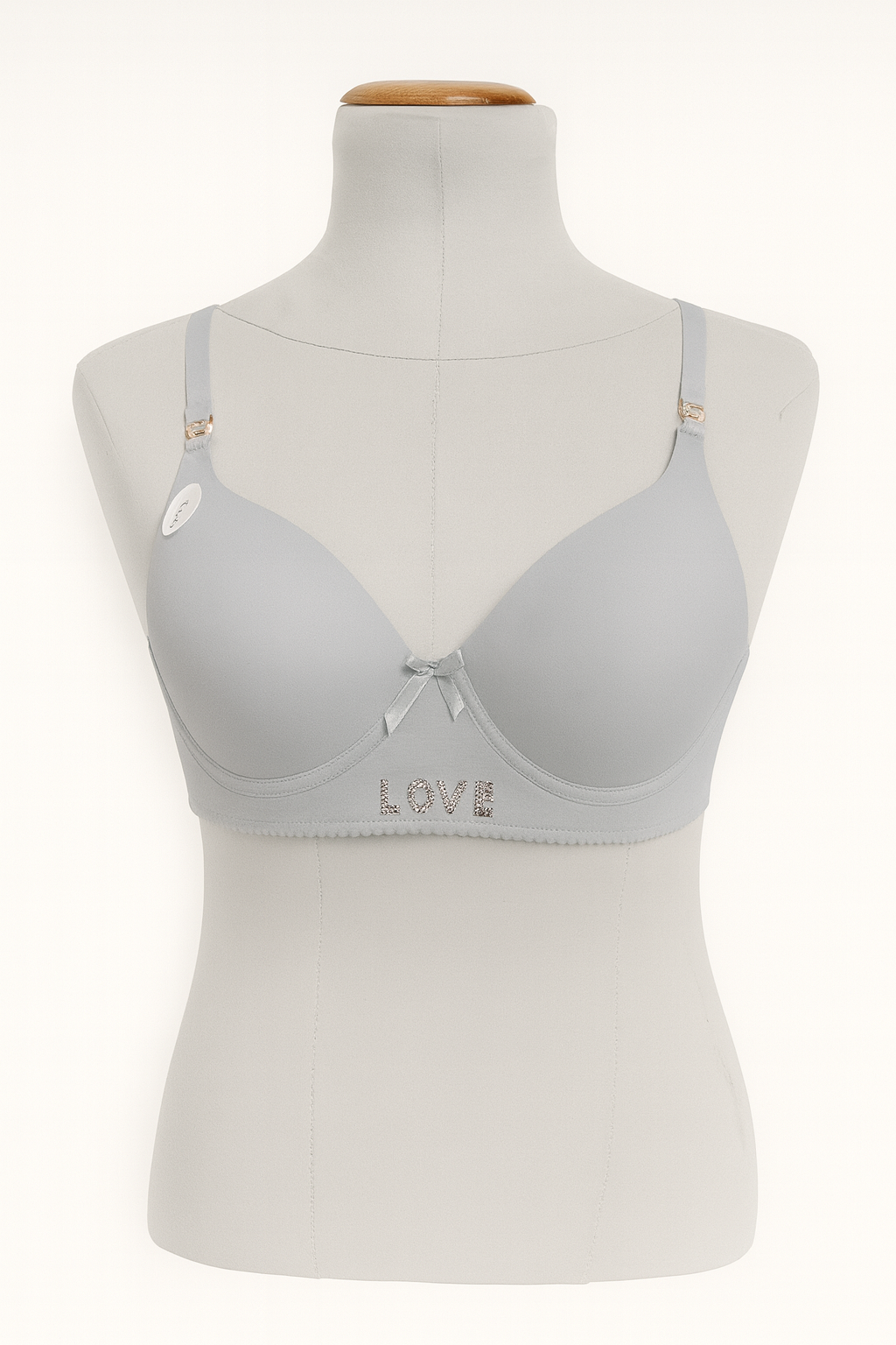 Simple solid color bras, padded bras, full cup