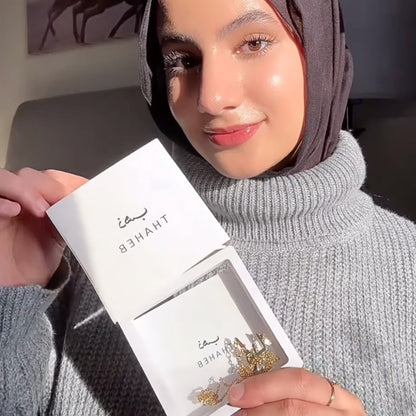 سلسه بأسم نورين مطليه بالذهب عيار 18 من براند ذهـــــــب THAHEB