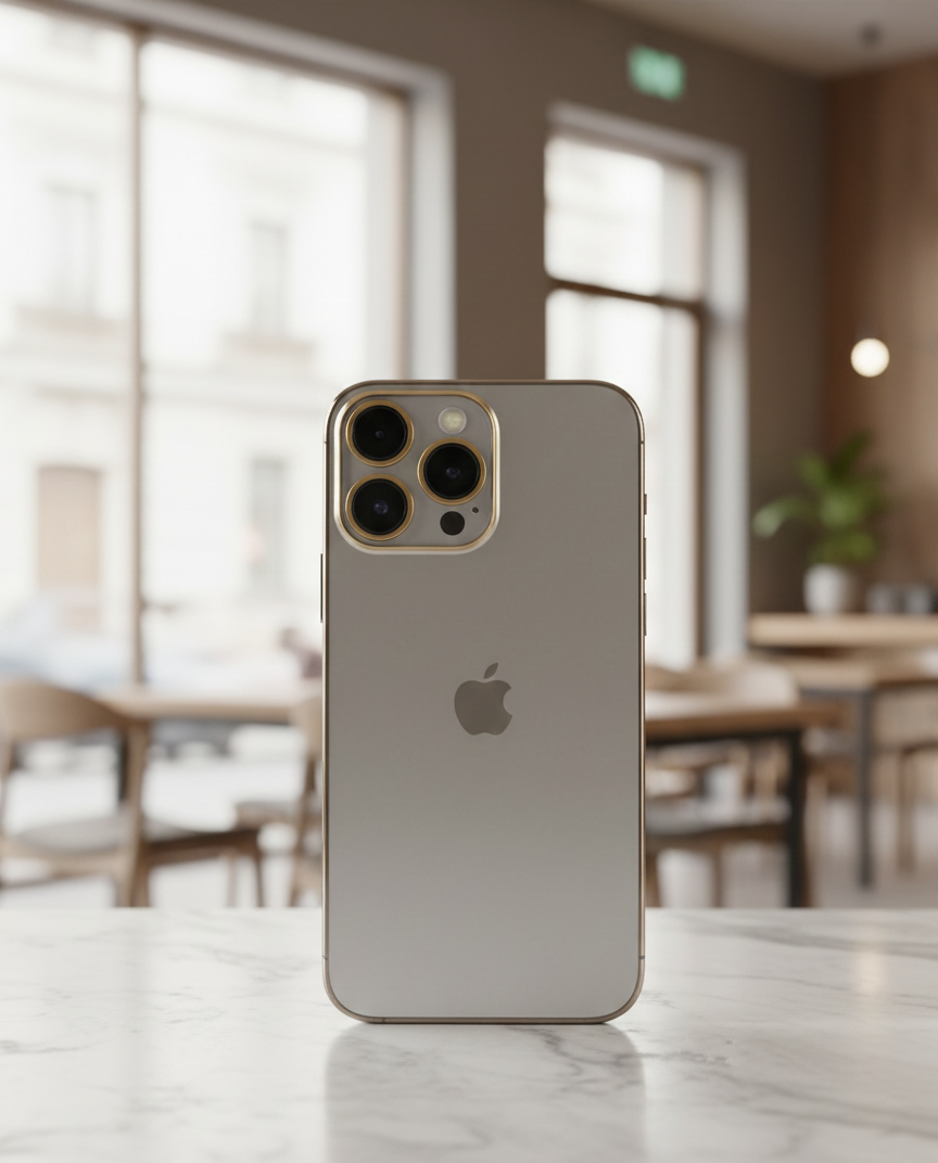 جراب موبايل iPhone15 Pro Max (تصميم شفاف بإطار معدني) من Shein