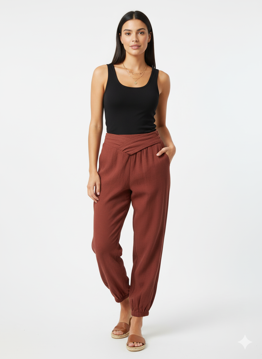 بنطال كاجوال  من Shein