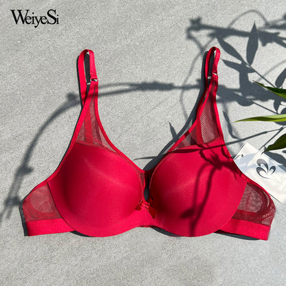 حمالة صدر رياضية متعددة الأغراض بدون درزات للفتيات مع أكواب دفع للأعلى