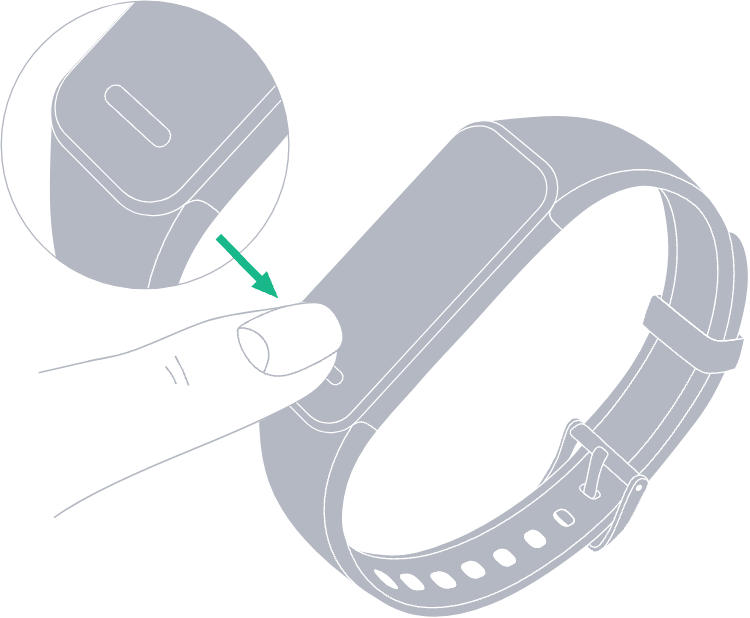 سوار تتبع اللياقة البدنية BetterMe Band V101 