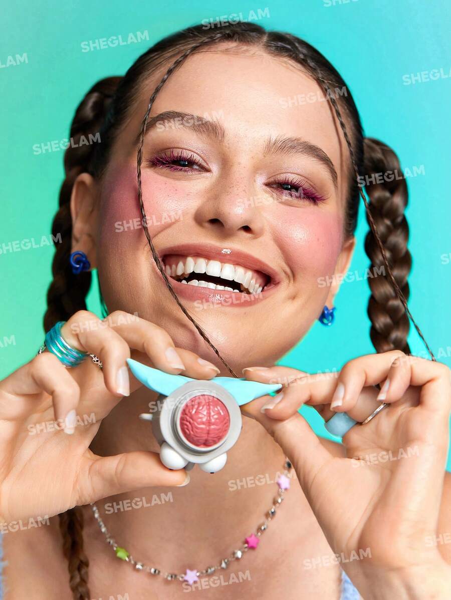 بلاشر كريمي Mr. Sanchez على شكل دماغ ريك من مجموعة Rick and Morty X SHEGLAM
