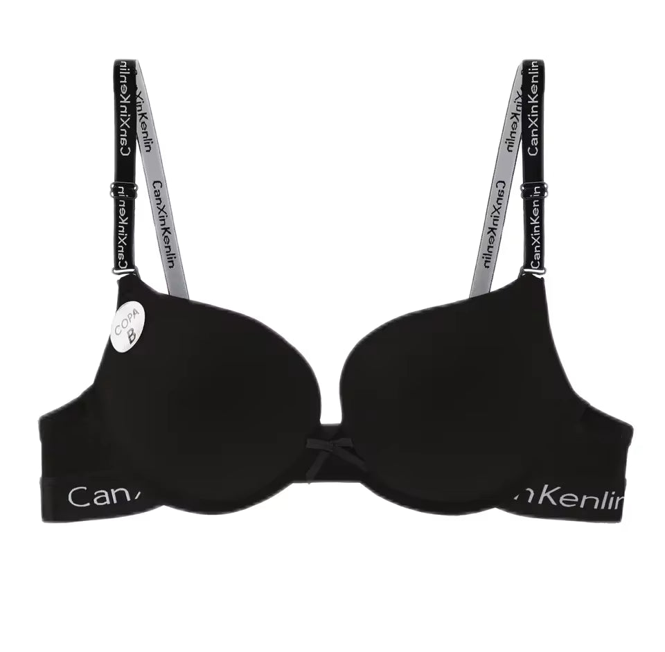 حمالة صدر نسائية لامعة بدون درزات مع قسم رفيع