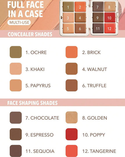 باليت All About That Face متعددة الاستخدامات بدرجة Mocha Sculpt من شيجلام