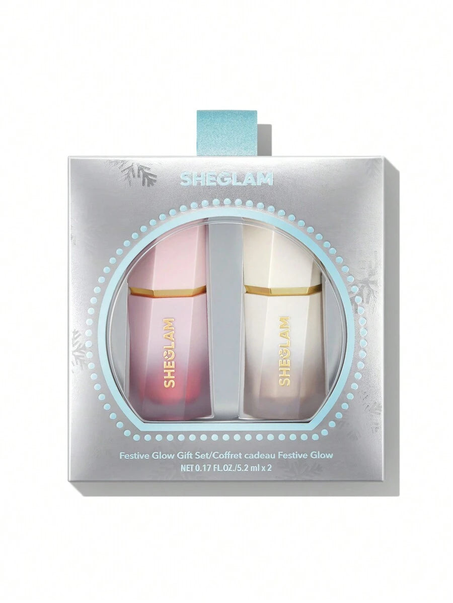مجموعة الهدايا Festive Glow بدرجةLove Cake وVanilla Frost من شيجلام