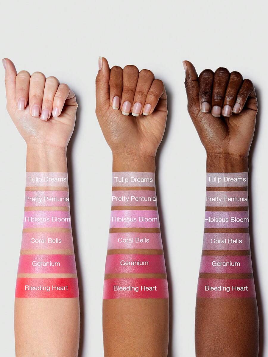 باليت بلاشر كريمي Flush Crush بلون Blushing Bouquet (6 درجات) من شيجلام