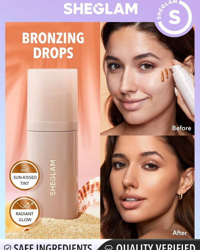 قطرات برونزية Sheglam Glo Hero للتوهج الطبيعي