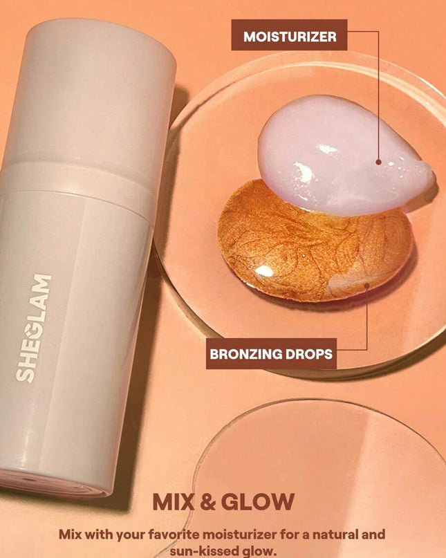 قطرات برونزية Sheglam Glo Hero للتوهج الطبيعي