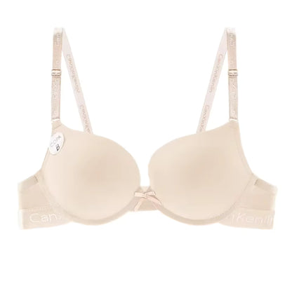 حمالة صدر نسائية لامعة بدون درزات مع قسم رفيع