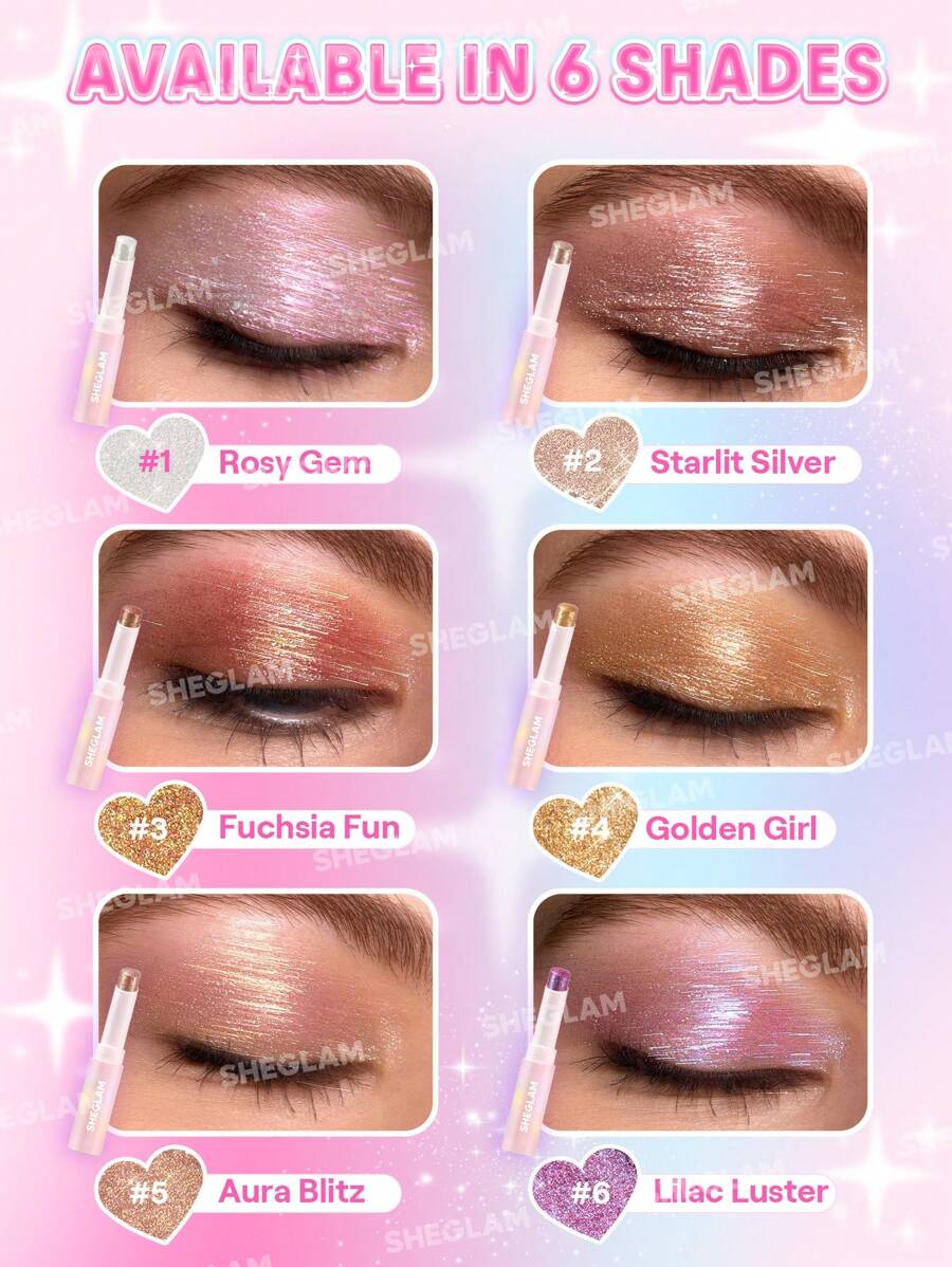 آي شادو ستيك Crystal Jelly Glaze من شيجلام
