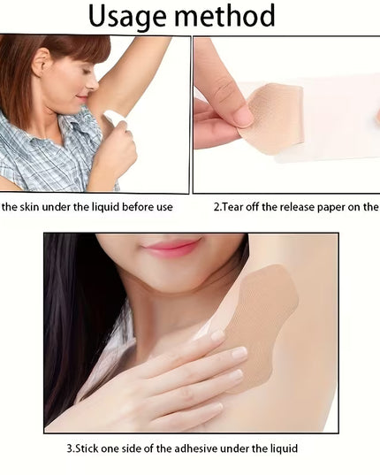 وسادات التعرق تحت الإبط، مزيل العرق تحت الإبط