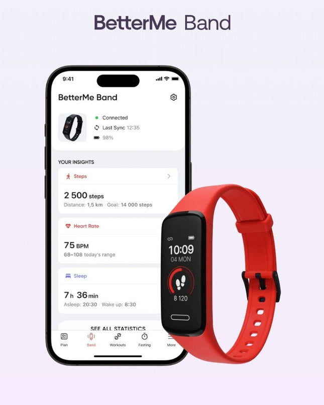 باند رياضي  لتتبع اللياقة البدنية BetterMe Band V101