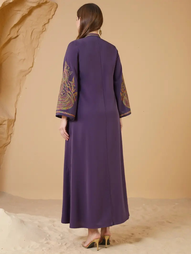 فستان طربوش عربي بحبل مقاس كبيرShein