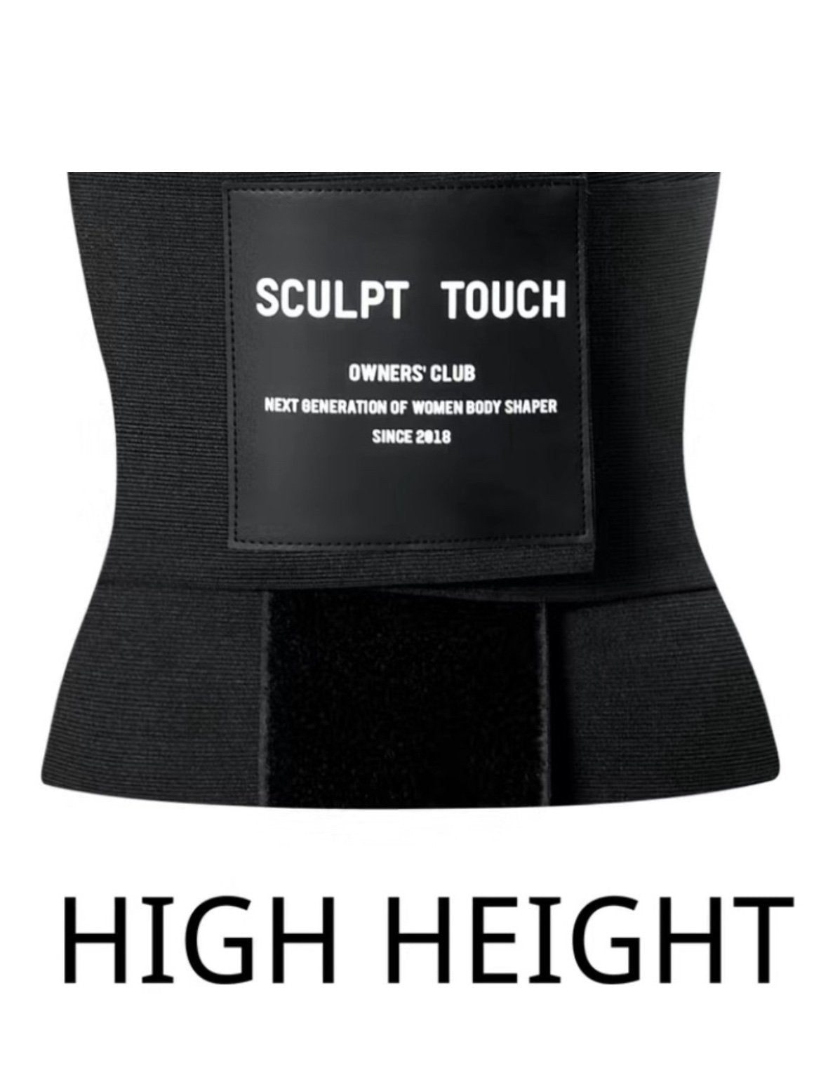 مشدّ الخصر الأسود من سكلبت تاتش