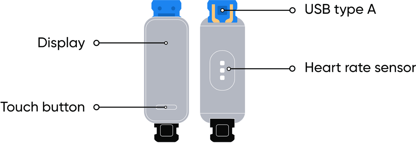 باند رياضي  لتتبع اللياقة البدنية BetterMe Band V101