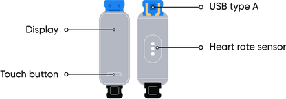 باند رياضي  لتتبع اللياقة البدنية BetterMe Band V101